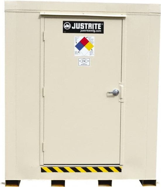 Justrite. 912020 2 Drum, 88 Gal Sump Capacity, Locker