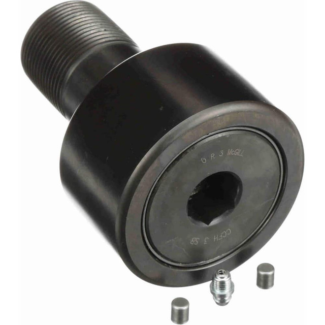 McGill CFH 3 SB Plain Cam Follower: 3" Roller Dia, 1.75" Roller Width, 1.5" Stud Dia, 2-1/2" Stud Length