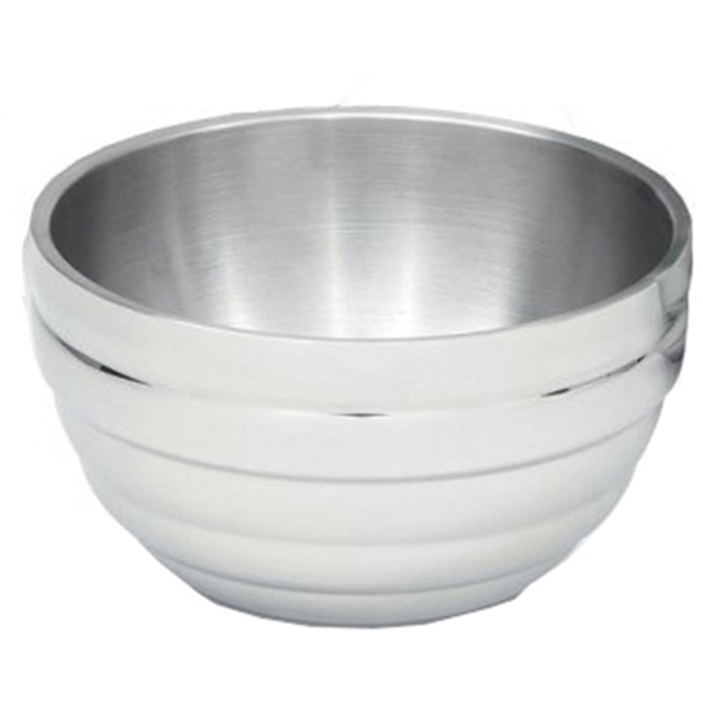 THE VOLLRATH COMPANY 46590 Vollrath Beehive Serving Bowl, 1.7 Qt. Silver