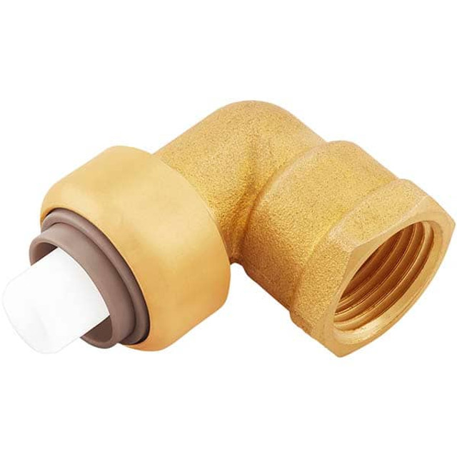 Jones Stephens C77431LF Push-to-Connect Tube Fitting: 1/2" Thread, 1/2" OD