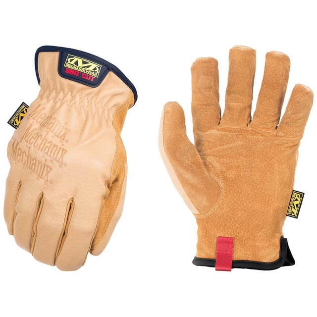 Mechanix Wear LD-C75-013 Cut-Resistant Gloves: Size 3XL, ANSI Cut A9, Leather