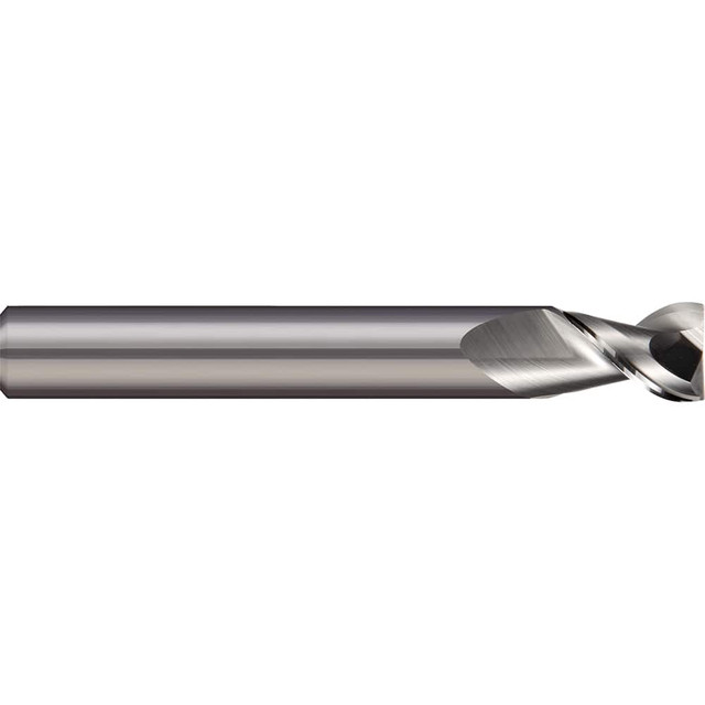 Micro 100 ASMM-030-2 Square End Mill: 3 mm Dia, 2 Flutes, 6 mm LOC, Solid Carbide, 45 ° Helix