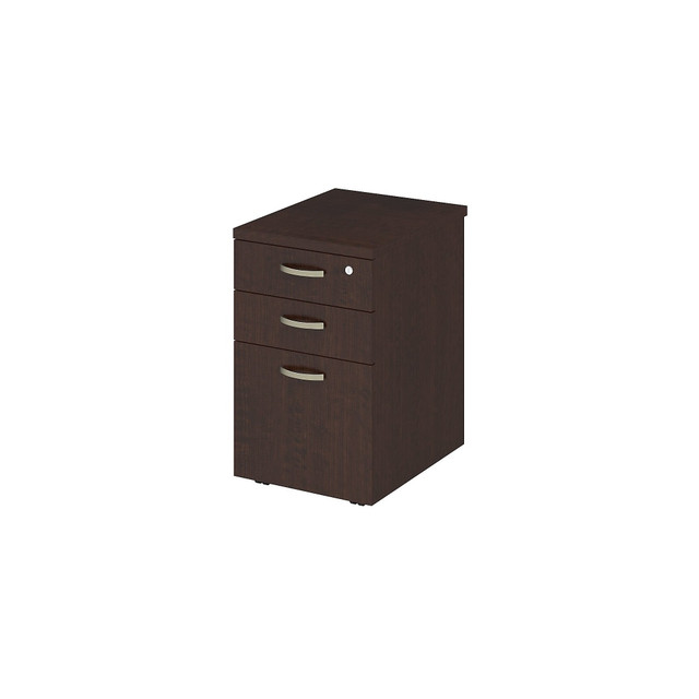 BUSH INDUSTRIES INC. EOF116MR-03 Bush Business Furniture Easy Office 20inD Vertical 3-Drawer Mobile File Cabinet, Mocha Cherry, Delivery BUSH INDUSTRIES INC. EOF116MR-03 Bush Business Furniture Easy Office 20inD Vertical 3-Drawer Mobile File Cabinet, Mocha Cherry, Delivery