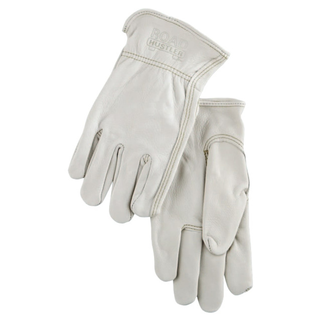 MCR SAFETY Memphis 3401M  Glove Pigskin Leather Drivers Gloves, Medium, Pack Of 12 Pairs