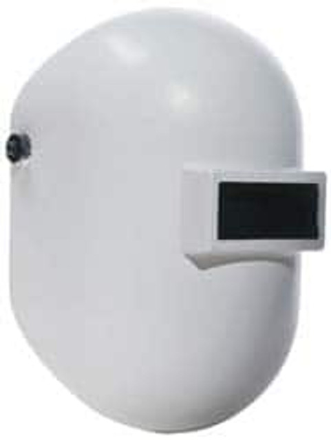 North 110PWE Welding Helmet: White, Fiberglass, Shade 10