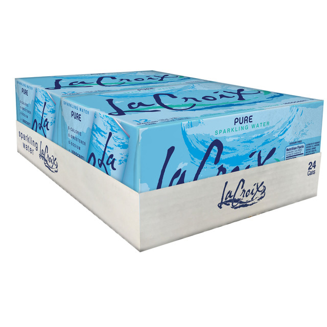 SHASTA BEVERAGES 15021242 WPD LaCroix Core Sparkling Water with Natural Pure Flavor, 12 Oz, Case of 24 Cans