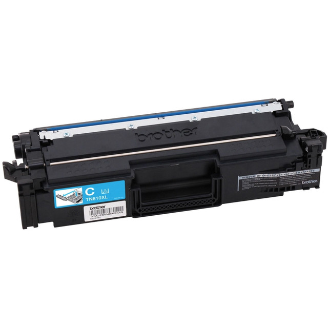 BROTHER INTL CORP TN810XLC Brother TN810XLC Original High Yield Laser Toner Cartridge - Cyan - 1 Each - 9000 Pages BROTHER INTL CORP TN810XLC Brother TN810XLC Original High Yield Laser Toner Cartridge - Cyan - 1 Each - 9000 Pages