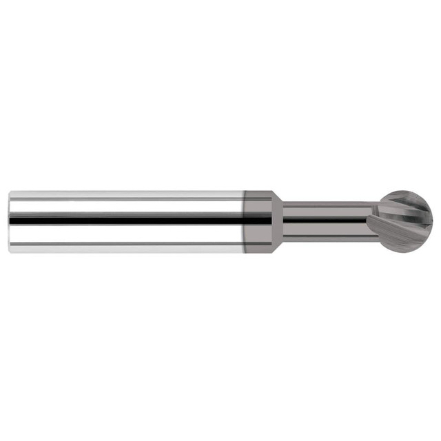 Harvey Tool 52908-C4 Undercutting End Mills; Mill Diameter (Inch): 1/8 ; Mill Diameter (Decimal Inch): 0.1250 ; Overall Length (Inch): 1-1/2 ; Radius: 0.0625 ; Flute Direction: Right Hand ; Cutting Direction: Right Hand
