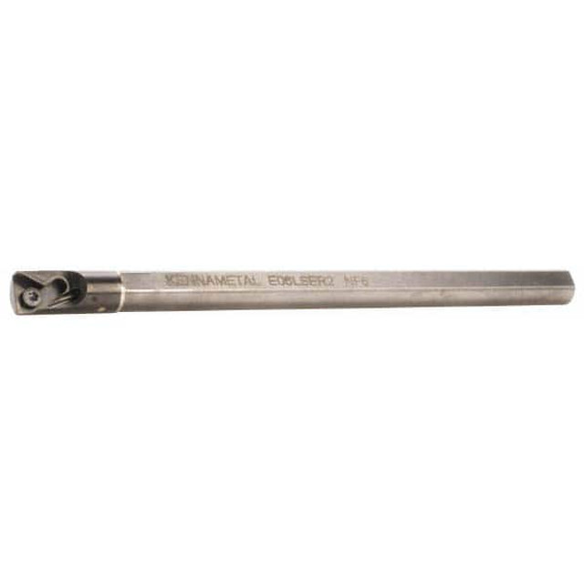 Kennametal 1152844 Indexable Boring Bar: E16RLSER16 KWH, 20 mm Min Bore Dia, Right Hand Cut, 5/8" Shank Dia, Solid Carbide