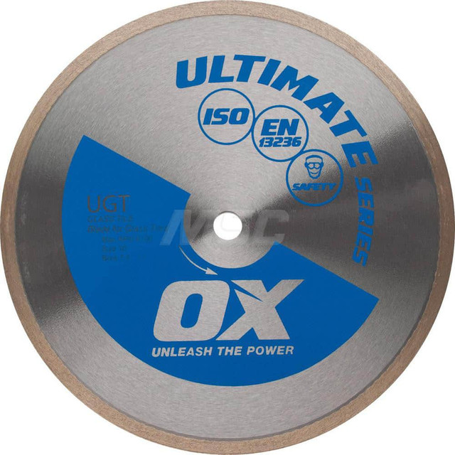 Ox Tools OX-UGT-4 Wet & Dry Cut Saw Blade: 4" Dia, 5/8 & 7/8" Arbor Hole