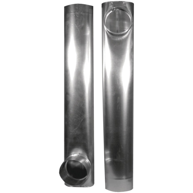 DEFLECT-O CORPORATION DAF2 Deflecto Skinny Duct Telescoping Dryer Vent, Aluminum, VENDAF2 DEFLECT-O CORPORATION DAF2 Deflecto Skinny Duct Telescoping Dryer Vent, Aluminum, VENDAF2