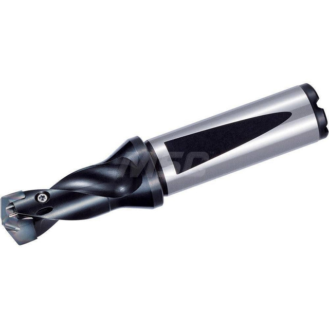 Kyocera THD11600 Replaceable-Tip Drill: 0.591 to 0.63" Dia, 0.917" Max Depth, 3/4" Flange Shank