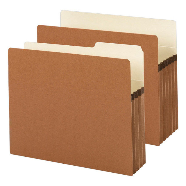 SMEAD MFG CO Smead 1514CB  Expanding File Pockets, 1 3/4in Expansion, 9 1/2in x 11 3/4in, 30% Recycled, Redrope