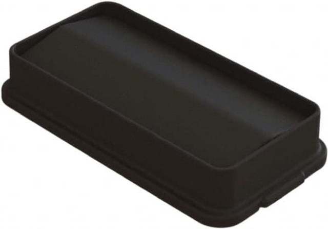 O-Cedar 6823-1 Trash Can & Recycling Container Lid: Rectangle, For 23 gal Trash Can