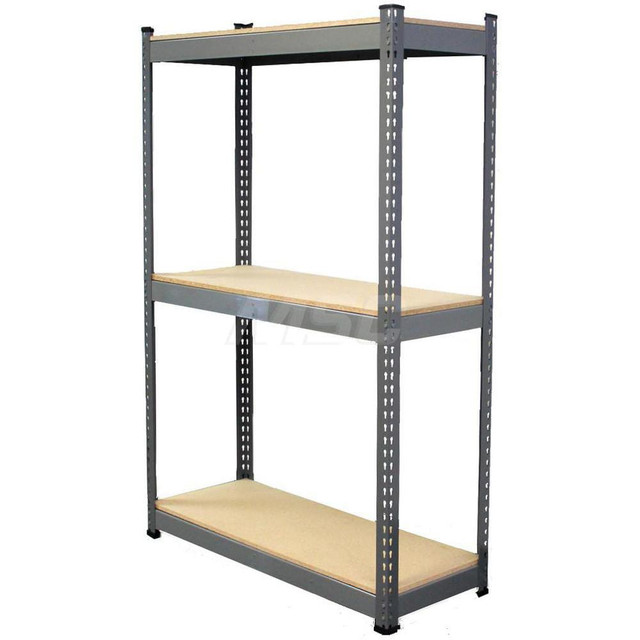 Interlake Mecalux U0207672 14 Gauge Heavy-Duty Rivet Shelving: 72" Wide, 6" High