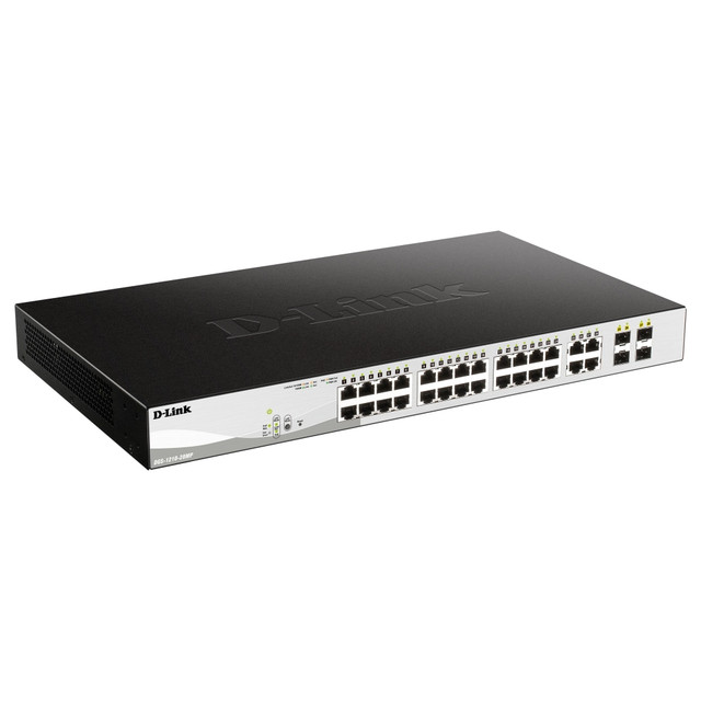 D-LINK SYSTEMS USA, INC. DGS-1210-28MP D-Link Layer 2 Smart 28-Port Managed Gigabit PoE Switch