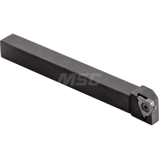 Kyocera THC14598 Indexable Grooving Toolholders; Internal or External: External ; Toolholder Type: Non-Face Grooving ; Hand of Holder: Left Hand ; Maximum Depth of Cut (mm): 3.00 ; Minimum Groove Width (mm): 0.25 ; Maximum Groove Width (mm): 3.00