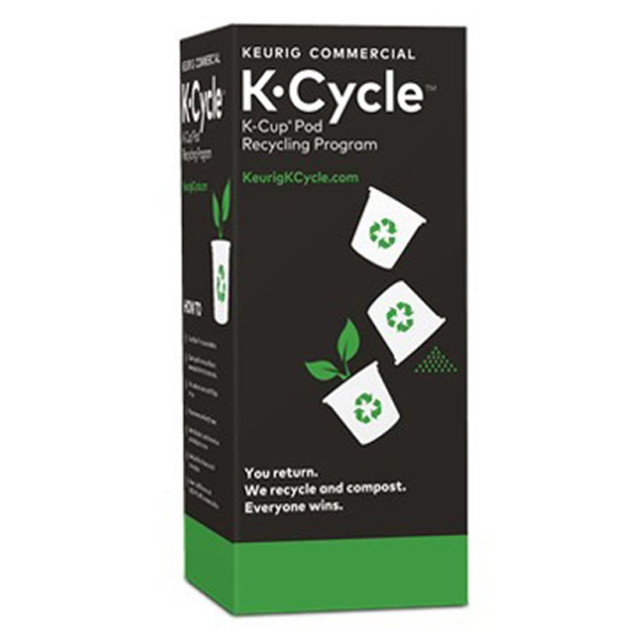 GREEN MOUNTAIN COFFEE ROASTERS, INC. 5000350631 Keurig K-Cycle Large Recycling Bins, 24inH x 10inD x 10inL, Pack Of 5 Bins