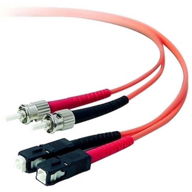 BELKIN, INC. Belkin A2F20207-15M  - Patch cable - ST/PC multi-mode (M) to SC/PC multi-mode (M) - 15 m - fiber optic - 62.5 / 125 micron - OM1 - orange