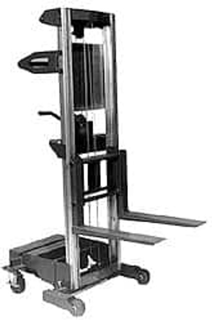 Made in USA GL-10 CWT 350 Lbs. Load Capacity, 118-7/8 Inch Lift Height, Counter Weight Base Manually Operated Lift