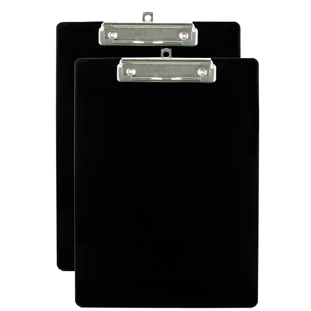 Features a low-profile metal clip to keep documents secure and organized.  Smooth writing surface is great for taking notes.  Clip with corner grips for a more secure hold of sheets.  Contains Recycled Content - See Specs for Details.