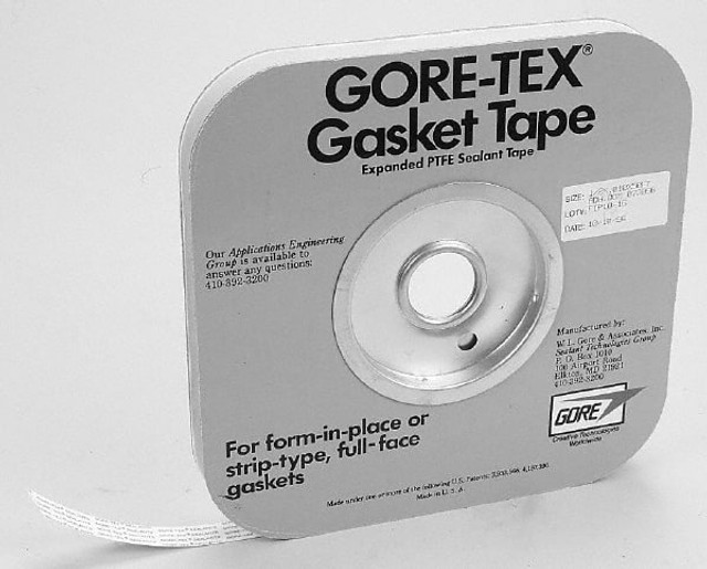 Made in USA 31950546 0.04" Thick x 3/4" Wide, Gore-Tex Gasket Tape