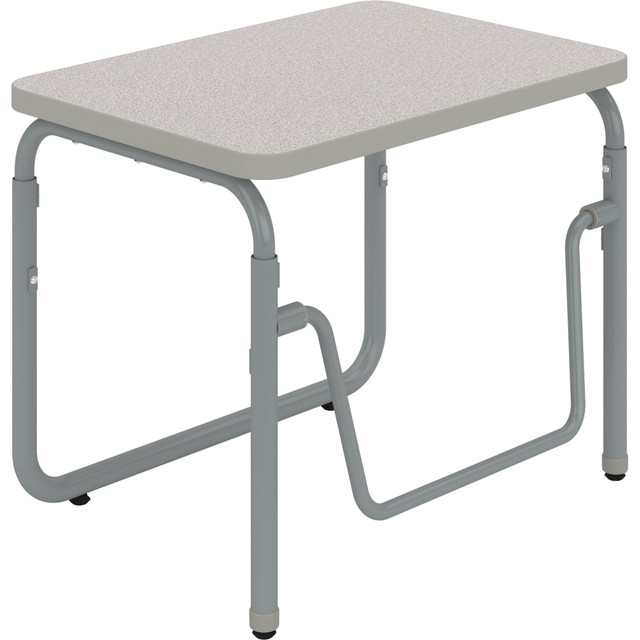 SAFCO PRODUCTS CO 1221GR Safco AlphaBetter 2.0 Height-Adjustable Sit/Stand 28inW Student Desk With Pendulum Bar, Pebble Gray SAFCO PRODUCTS CO 1221GR Safco AlphaBetter 2.0 Height-Adjustable Sit/Stand 28inW Student Desk With Pendulum Bar, Pebble Gray
