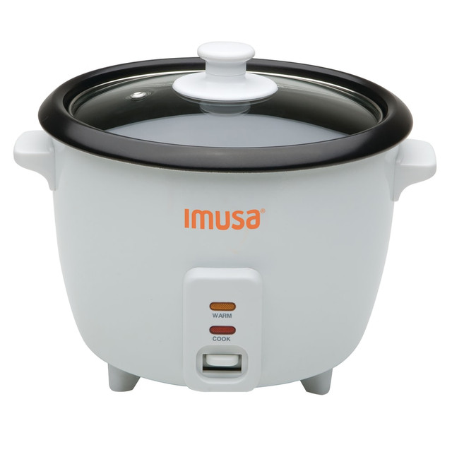 IMUSA USA LLC GAU-00013 IMUSA Electric Non-Stick Rice Cooker, White IMUSA USA LLC GAU-00013 IMUSA Electric Non-Stick Rice Cooker, White
