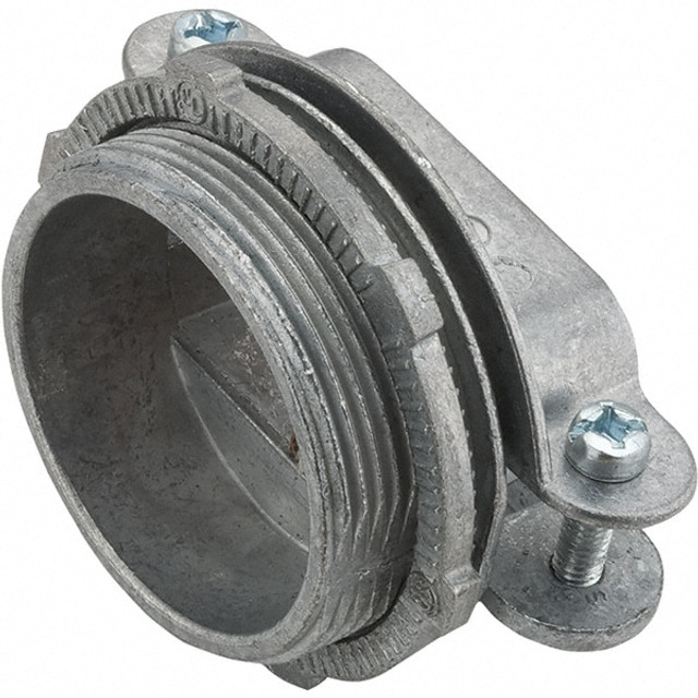 Hubbell-Raco 2855 Conduit Connector: For UF Cable, Die Cast Zinc, 1-1/4" Trade Size