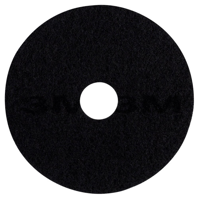 3M CO 7200 3M 7200 Stripping Floor Pads, 20in Diameter, Black, Case Of 5