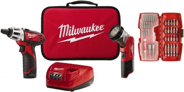 Milwaukee Tool 2482-22 12.00 Volt Cordless Tool Combination Kit