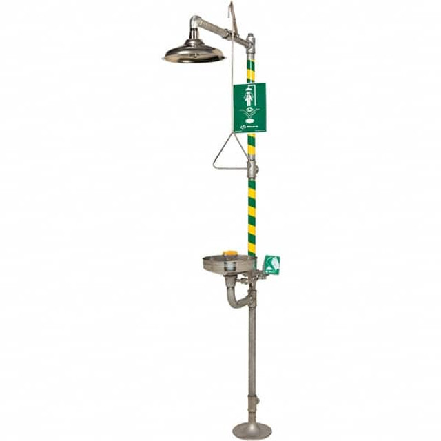 Haws 8330 W/SP220 23.7 GPM shower Flow, Drench shower, Eye & Face Wash Station