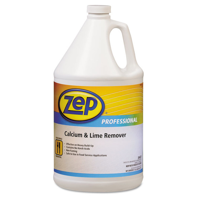 ZEP INC. Professional® 1041491 Calcium and Lime Remover, Neutral, 1 gal Bottle, 4/Carton