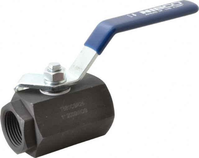 NIBCO NL94GGA Standard Manual Ball Valve: 1" Pipe, Standard Port