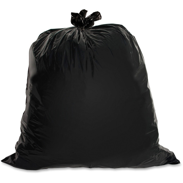 GENUINE JOE 01534  1.5 mil Trash Bags, 45 gal, 39inH x 46inW, Black, 50 Bags