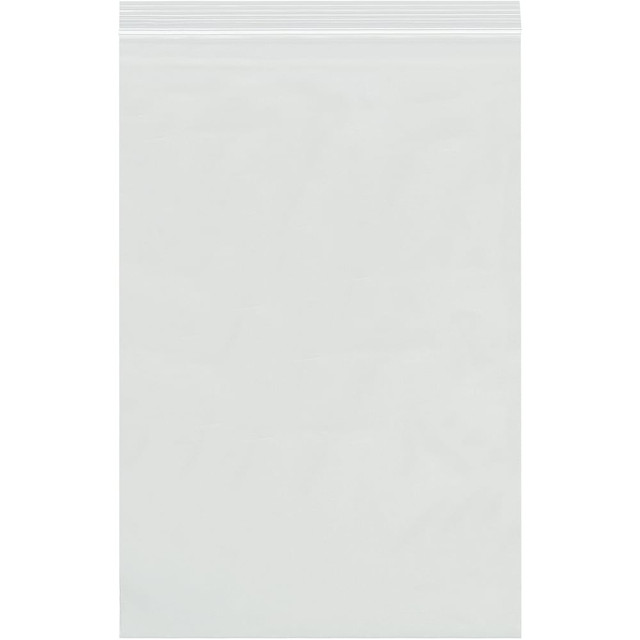 B O X MANAGEMENT, INC. Partners Brand PB3665  2 Mil Reclosable Poly Bags, 12in x 12in, Clear, Case Of 1000