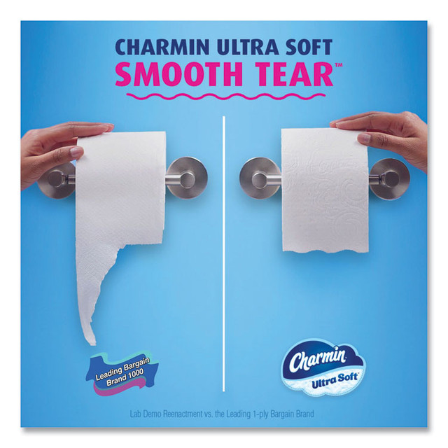 PROCTER & GAMBLE Charmin® 08806CT Ultra Soft Bathroom Tissue, Mega Roll, Septic Safe, 2-Ply, White, 224 Sheets/Roll, 4 Rolls/Pack, 8 Packs/Carton