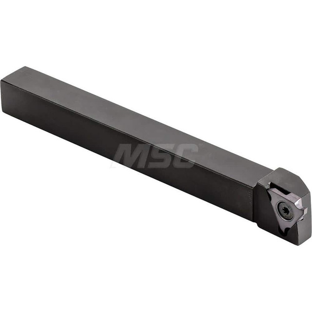 Kyocera THC14600 Indexable Grooving Toolholders; Internal or External: External ; Toolholder Type: Non-Face Grooving ; Hand of Holder: Left Hand ; Maximum Depth of Cut (mm): 3.00 ; Minimum Groove Width (mm): 0.25 ; Maximum Groove Width (mm): 3.00