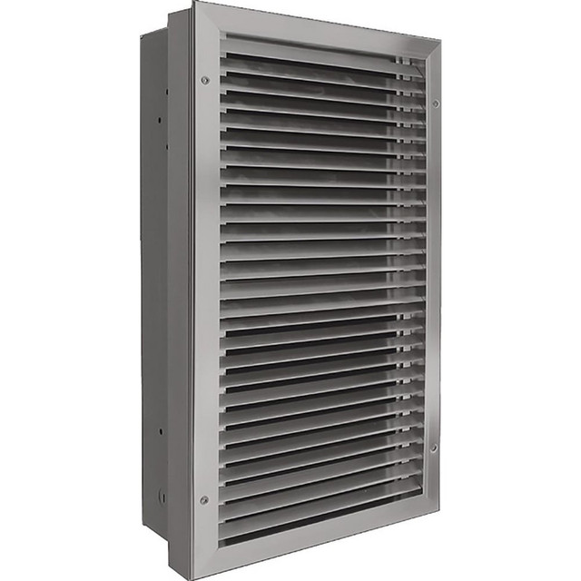 King Electric LPWA2740-TP-G Electric Forced Air Heaters; Heater Type: Wall ; Maximum BTU Rating: 13648 ; Voltage: 277V ; Phase: 1 ; Wattage: 4000 ; Overall Length (Decimal Inch): 23.1900