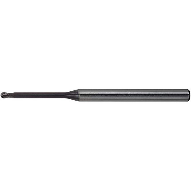 Mitsubishi 424807 Ball End Mills; Mill Diameter (Decimal Inch): 0.2362 ; Mill Diameter (mm): 6.00 ; Number Of Flutes: 2 ; End Mill Material: Carbide ; Length of Cut (mm): 4.8000 ; Coating/Finish: AlTiSiN