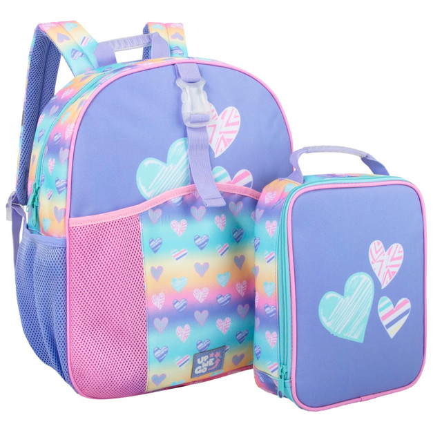 A.D. SUTTON & SONS/PACESETTER 7496HRT Trailmaker Up We Go Lunch Backpack, Heart