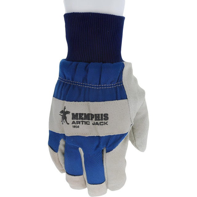 MCR Safety 1956L Gloves: Size L, Pigskin