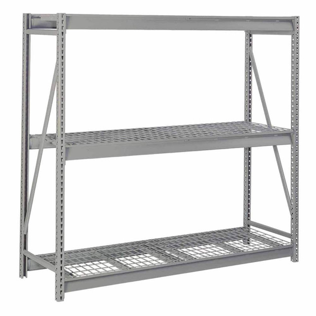 Lyon DD67211SW Bulk Storage Rack: 2,600 lb per Shelf, 3 Shelves