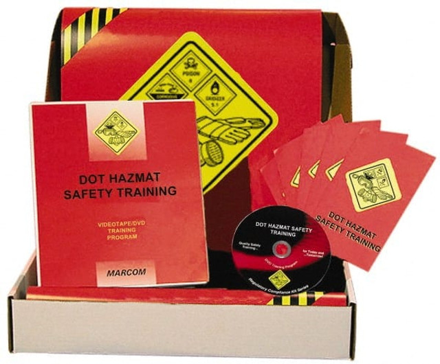 Marcom K0000359EO DOT HazMat Safety Training, Multimedia Training Kit