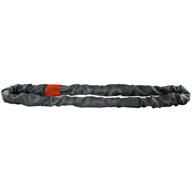 Lift-All EN360X7 Round Sling: 3.25" Wide, 7' Long, 15.50 Ton Vertical, Nylon