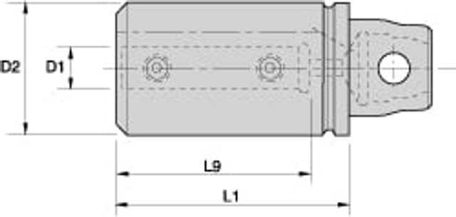 Kennametal 1020179 Boring Bar Modular Adapter: 0.375" ID