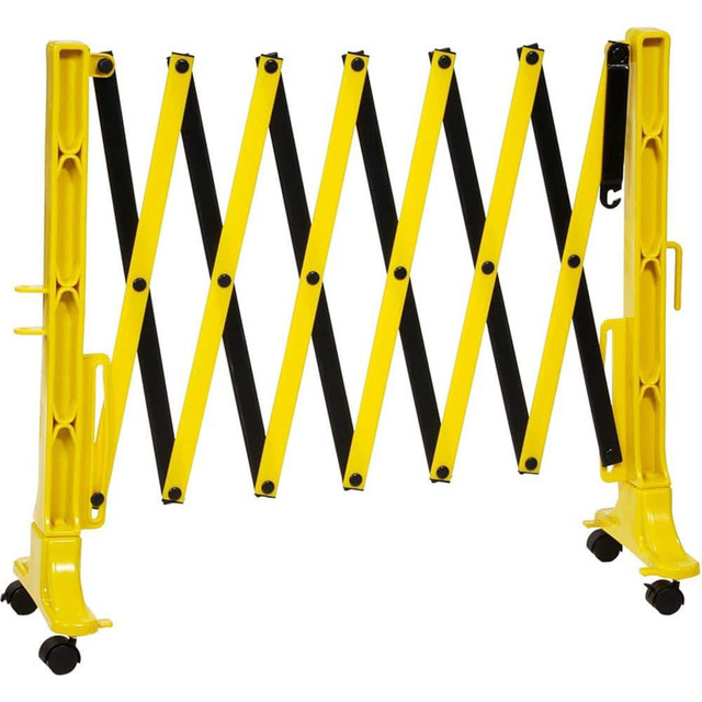 New Pig PLS1493-YB Folding Gates & Barricades; Casters: Yes ; Mounting Location: Mobile/Portable