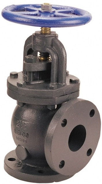 NIBCO NHD300E 2-1/2" Pipe, Flanged Ends, Iron Renewable Globe Valve