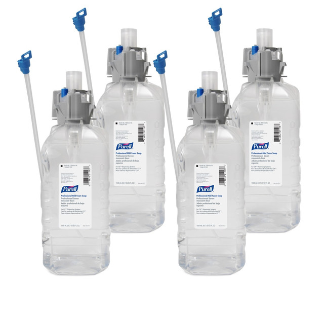GOJO INDUSTRIES INC 856504CT Purell Professional Foam Hand Soap, Unscented, 50.7 Oz, Carton of 4 Refills GOJO INDUSTRIES INC 856504CT Purell Professional Foam Hand Soap, Unscented, 50.7 Oz, Carton of 4 Refills