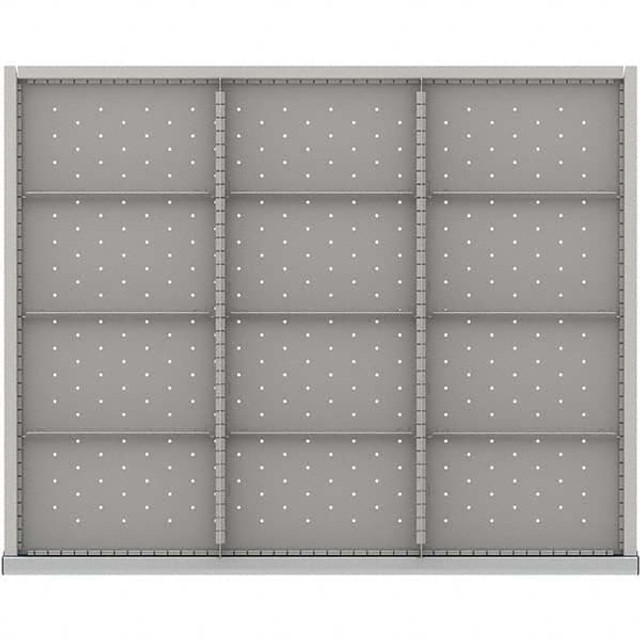 LISTA EWDR212-100 12-Compartment Drawer Divider Layout for 3.15" High Drawers